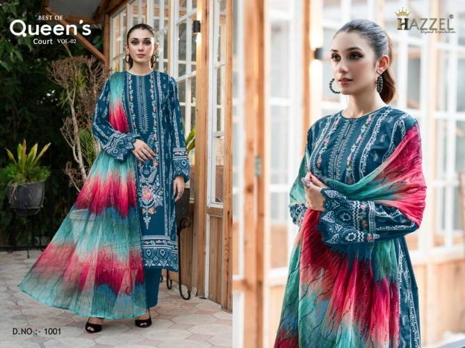 Best Of Queens Court 2 Cotton Printed Pakistani Salwar Suits Wholesale Market
